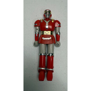 Power Rangers Red Battle Borg Ninja Sentai Kakuranger Figure Bandai 1995 Vintage